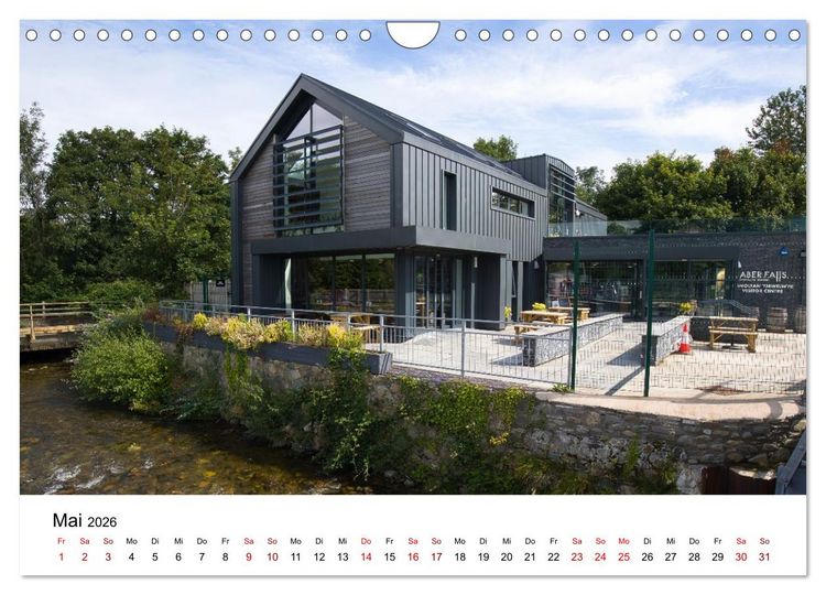 Produktbild: Wales Land der Sehensw&uuml;rdigkeiten, Landschaften und Natur (Wandkalender 2026 DIN A4 quer), CALVENDO Monatskalender