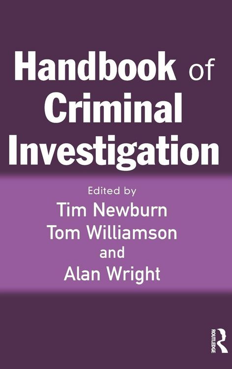 Produktbild: Handbook of Criminal Investigation