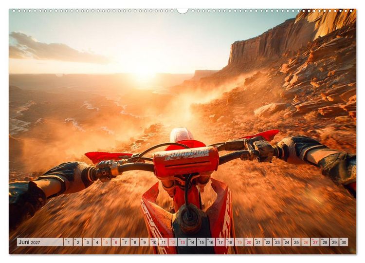 Produktbild: MX - Motocross - Impressionen (Wandkalender 2027 DIN A2 quer), CALVENDO Monatskalender