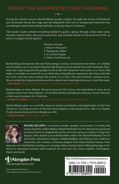 Produktbild: An Unlikely Advent Leader Guide