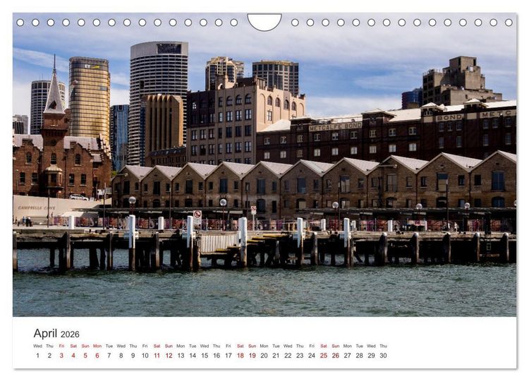 Produktbild: Sydney - An extremely handsome city (Wall Calendar 2026 DIN A4 landscape), CALVENDO 12 Month Wall Calendar