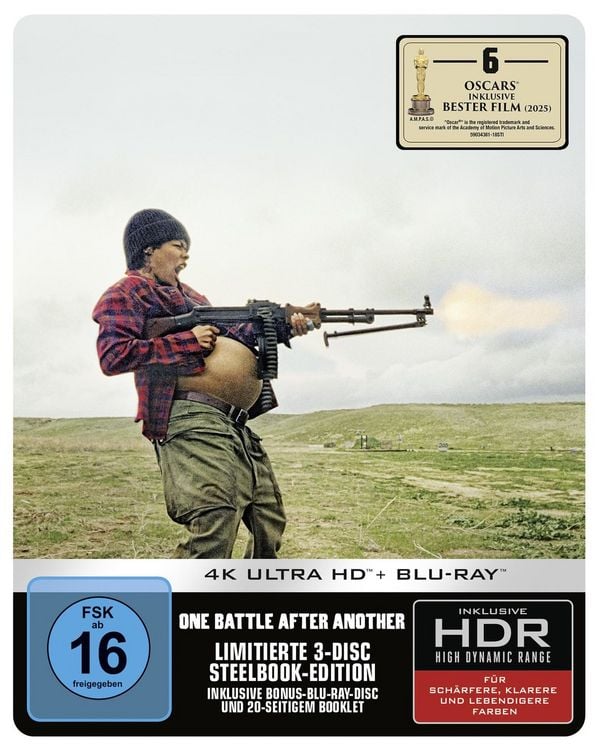 Produktbild: One Battle After Another - Limited Edition - Steelbook (4K Ultra HD) (+ Blu-ray)