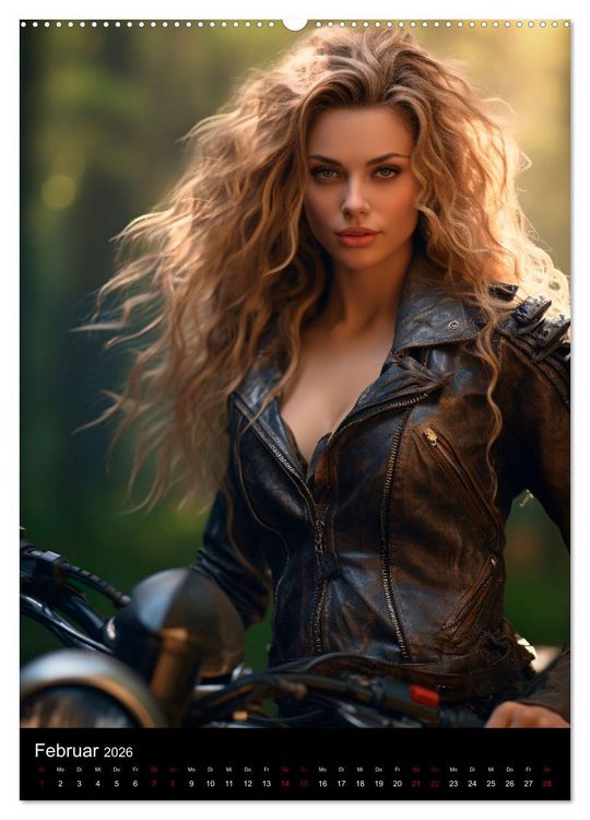 Produktbild: Riding Beauties (hochwertiger Premium Wandkalender 2026 DIN A2 hoch), Kunstdruck in Hochglanz