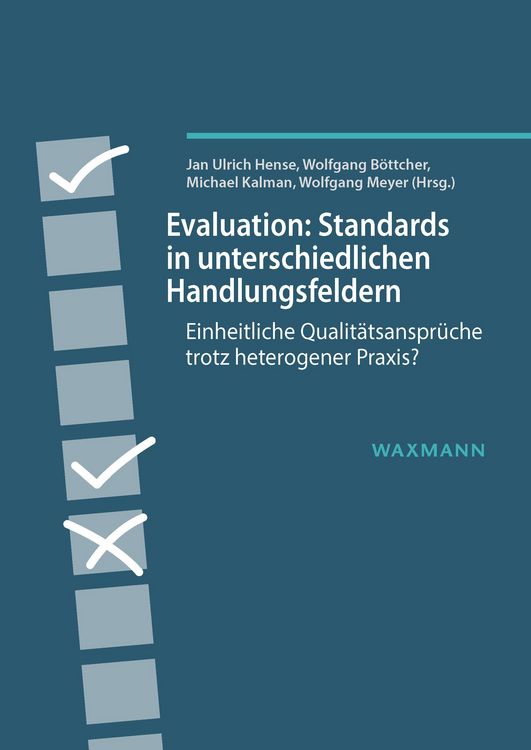 Produktbild: Evaluation: Standards in unterschiedlichen Handlungsfeldern