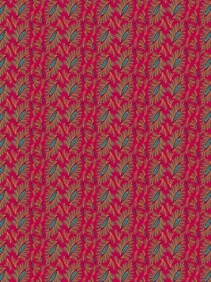Produktbild: WAX Geschenkpapier-Heft - Motiv Rote Karos