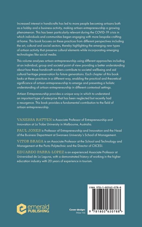 Produktbild: Artisan Entrepreneurship