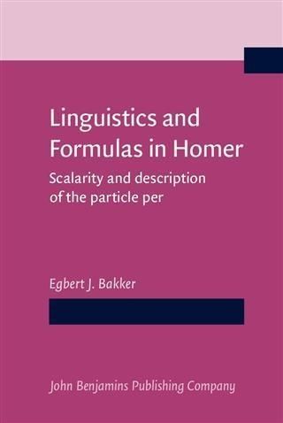 Produktbild: Linguistics and Formulas in Homer