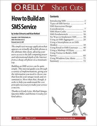 Produktbild: How to Build an SMS Service