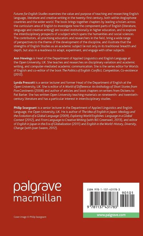 Produktbild: Futures for English Studies