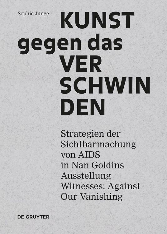 Produktbild: Kunst gegen das Verschwinden