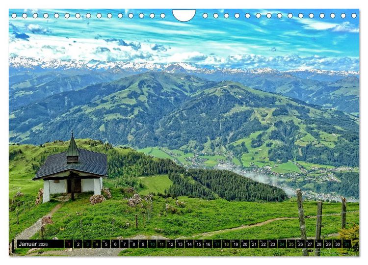 Produktbild: Servus. Landschaften im Tirol (Wandkalender 2026 DIN A4 quer), CALVENDO Monatskalender