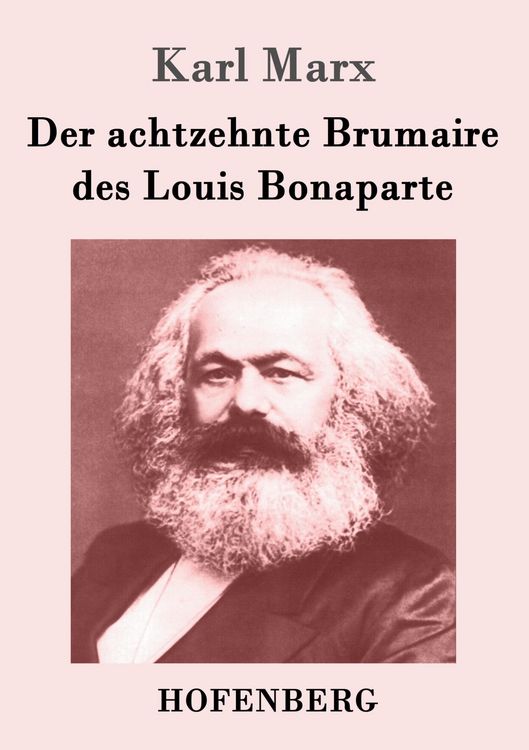 Produktbild: Der achtzehnte Brumaire des Louis Bonaparte