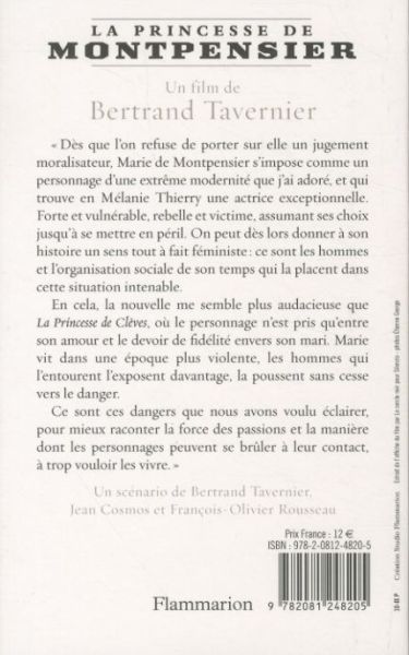 Produktbild: La princesse de Montpensier : un film de Bertrand Tavernier