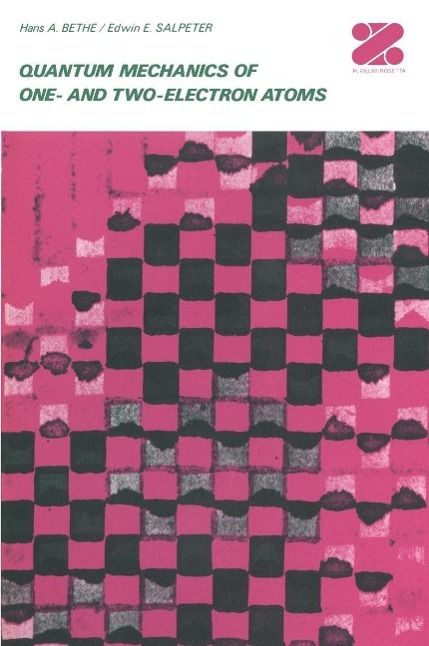 Produktbild: Quantum Mechanics of One- and Two-Electron Atoms
