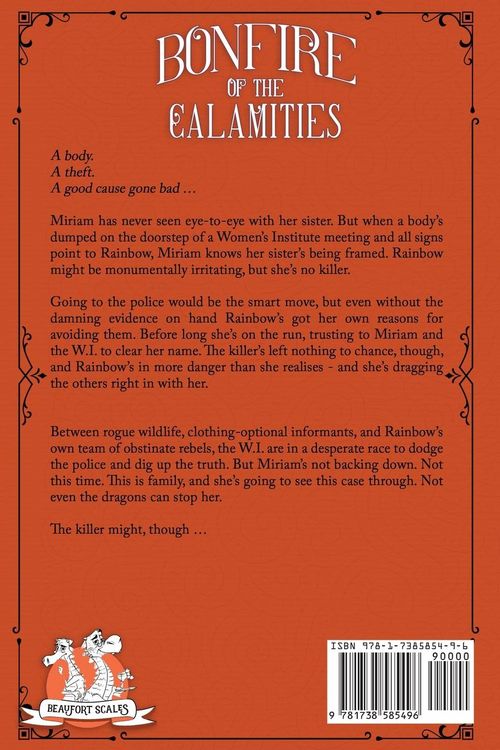 Produktbild: Bonfire of the Calamities - a Cozy Mystery (with Dragons)
