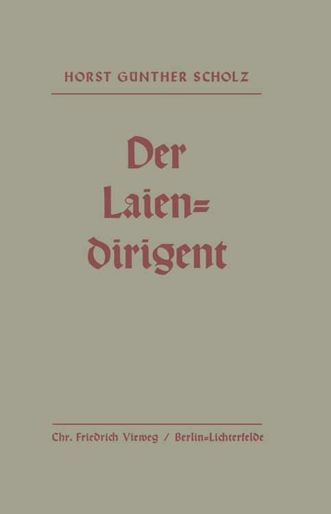 Produktbild: Der Laiendirigent