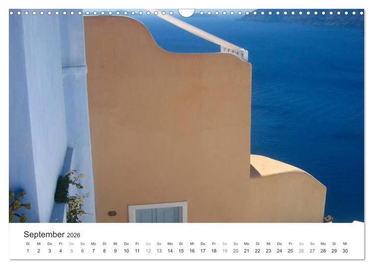 Produktbild: Hellas - ein Meer der Farben (Wandkalender 2026 DIN A3 quer), CALVENDO Monatskalender