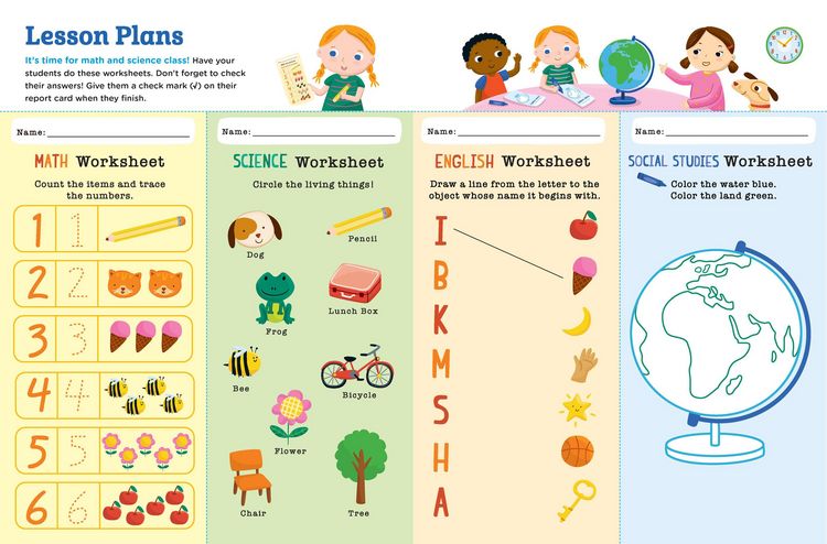 Produktbild: I Want to Be a Teacher Activity Book