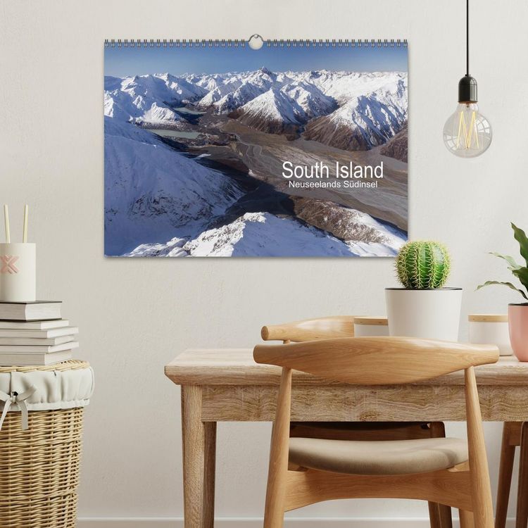 Produktbild: South Island - Neuseelands S&uuml;dinsel (Wandkalender 2026 DIN A3 quer), CALVENDO Monatskalender