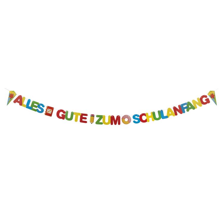 Produktbild: Idena Girlande Alles Gute zum Schulanfang 400cm