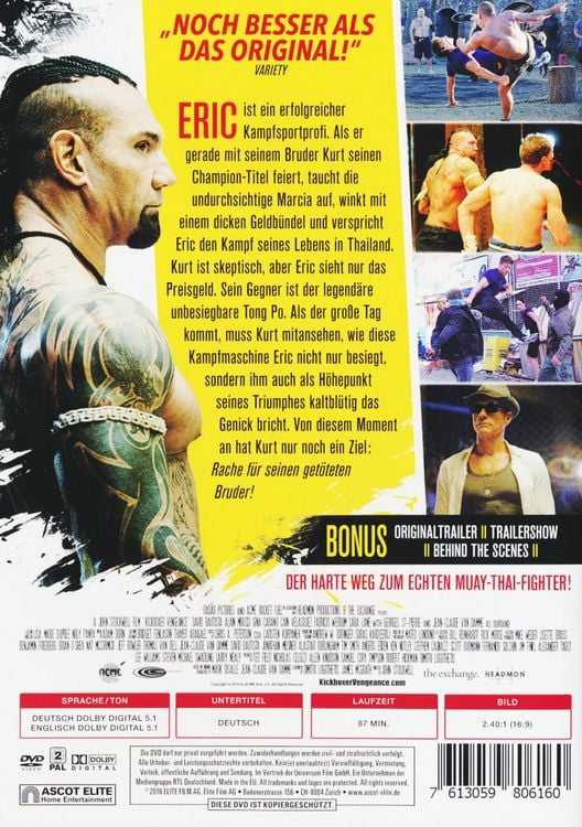 Produktbild: Kickboxer - Die Vergeltung - Uncut