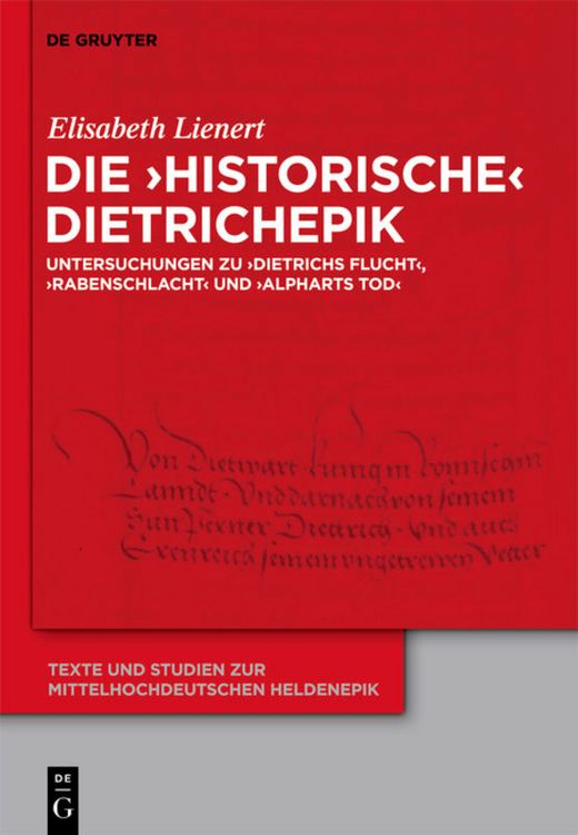 Produktbild: Die &lsquo;historische&rsquo; Dietrichepik