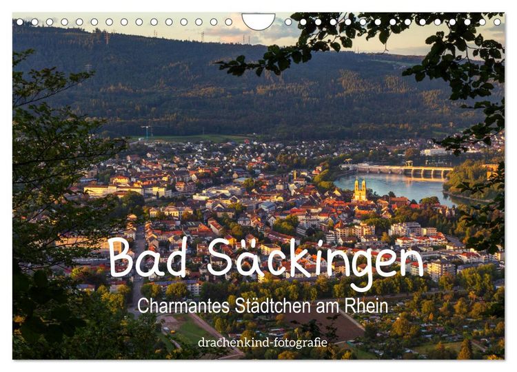Produktbild: Bad S&auml;ckingen - Charmantes St&auml;dtchen am Rhein (Wandkalender 2026 DIN A4 quer), CALVENDO Monatskalender
