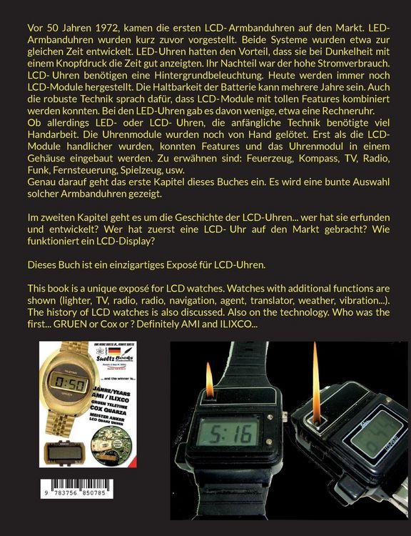 Produktbild: 50 Jahre/Years LCD Armbanduhren/Wristwatches