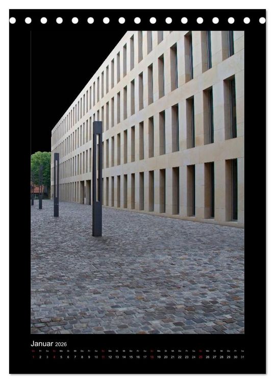 Produktbild: Moderne Architektur (Tischkalender 2026 DIN A5 hoch), CALVENDO Monatskalender