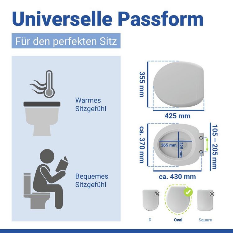 Produktbild: WC-Sitz Mod. Bambusa, Toilettensitz aus Bambus