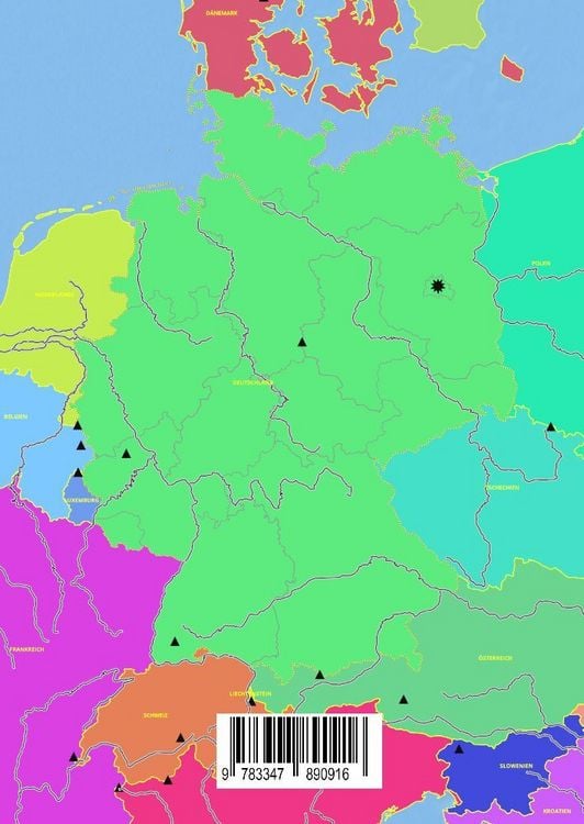 Produktbild: Kontinent Europa geographischer Atlas Arbeitsheft f&uuml;r Kinder