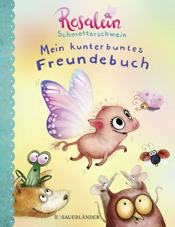 Produktbild: Rosalein Schmetterschwein Mein kunterbuntes Freundebuch