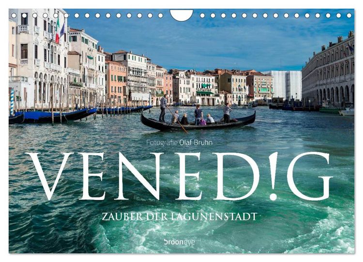 Produktbild: Venedig &ndash; Zauber der Lagunenstadt (Wandkalender 2026 DIN A4 quer), CALVENDO Monatskalender