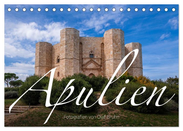 Produktbild: Apulien &ndash; Impressionen vom S&uuml;dosten Italiens (Tischkalender 2026 DIN A5 quer), CALVENDO Monatskalender