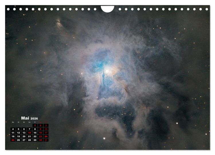 Produktbild: InfinityAstro - die Unendlichkeit im Bild - Astrofotos von Roland Schliessus (Wandkalender 2026 DIN A4 quer), CALVENDO Monatskalender