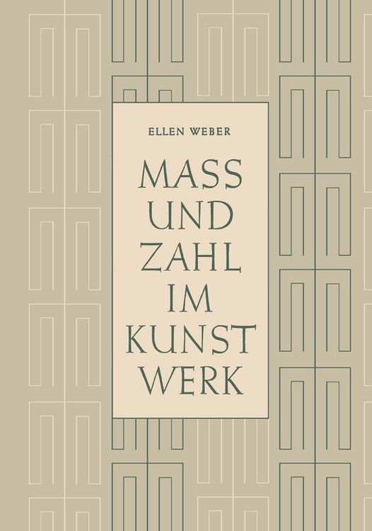 Produktbild: Mass und Zahl im Kunstwerk