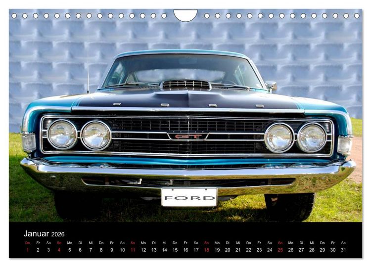 Produktbild: Oldtimer (Wandkalender 2026 DIN A4 quer), CALVENDO Monatskalender