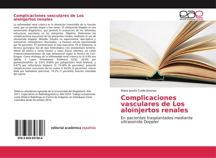 Produktbild: Complicaciones vasculares de Los aloinjertos renales