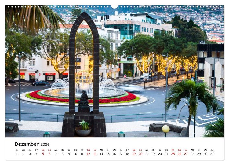 Produktbild: Madeira Magie (hochwertiger Premium Wandkalender 2026 DIN A2 quer), Kunstdruck in Hochglanz