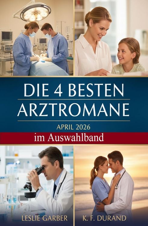Produktbild: Die 4 besten Arztromane April 2026 im Auswahlband