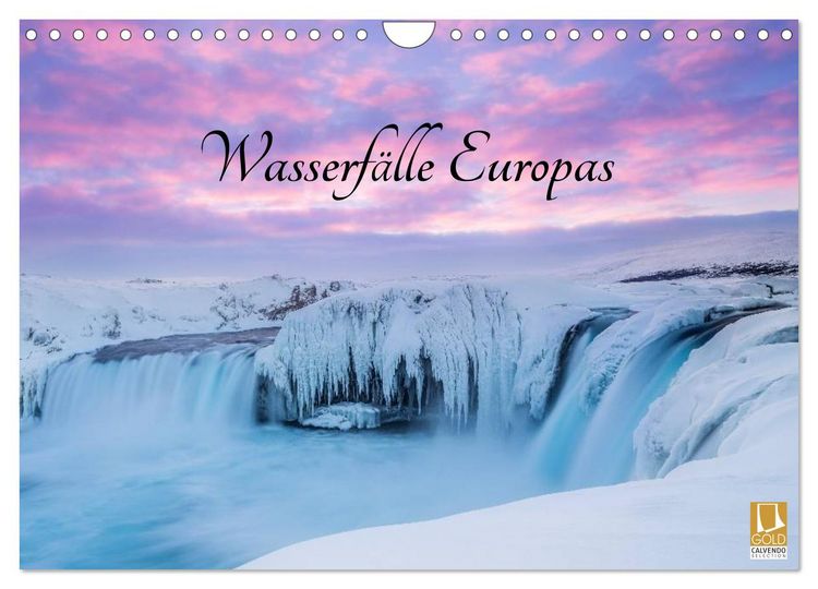 Produktbild: Wasserf&auml;lle Europas (Wandkalender 2026 DIN A4 quer), CALVENDO Monatskalender