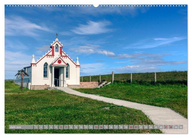 Produktbild: Orkney, Inselwelten aus Licht und Legenden. (Wandkalender 2026 DIN A2 quer), CALVENDO Monatskalender