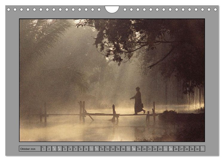 Produktbild: S&Uuml;DOSTASIEN Im Reich des Buddha (Wandkalender 2026 DIN A4 quer), CALVENDO Monatskalender