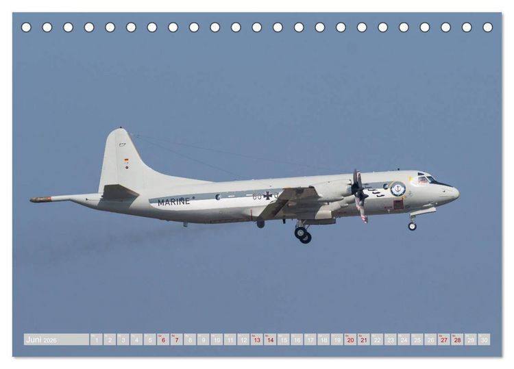 Produktbild: Marineflieger 2026 (Tischkalender 2026 DIN A5 quer), CALVENDO Monatskalender