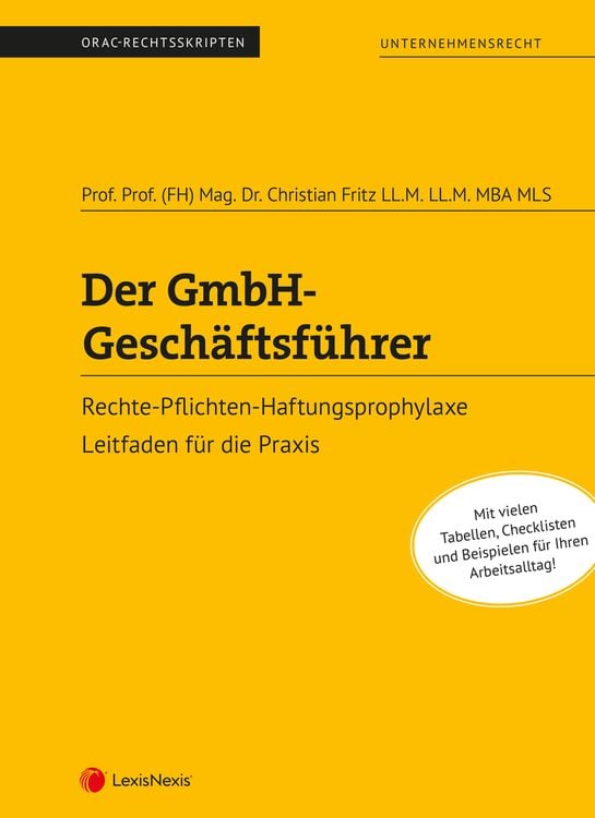 Produktbild: Der GmbH-Geschäftsführer