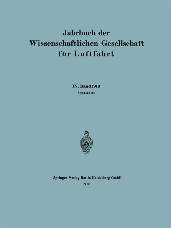 Produktbild: Jahrbuch der Wissenschaftlichen Gesellschaft f&uuml;r Luftfahrt