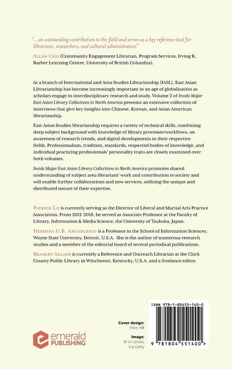 Produktbild: Inside Major East Asian Library Collections in North America, Volume 2