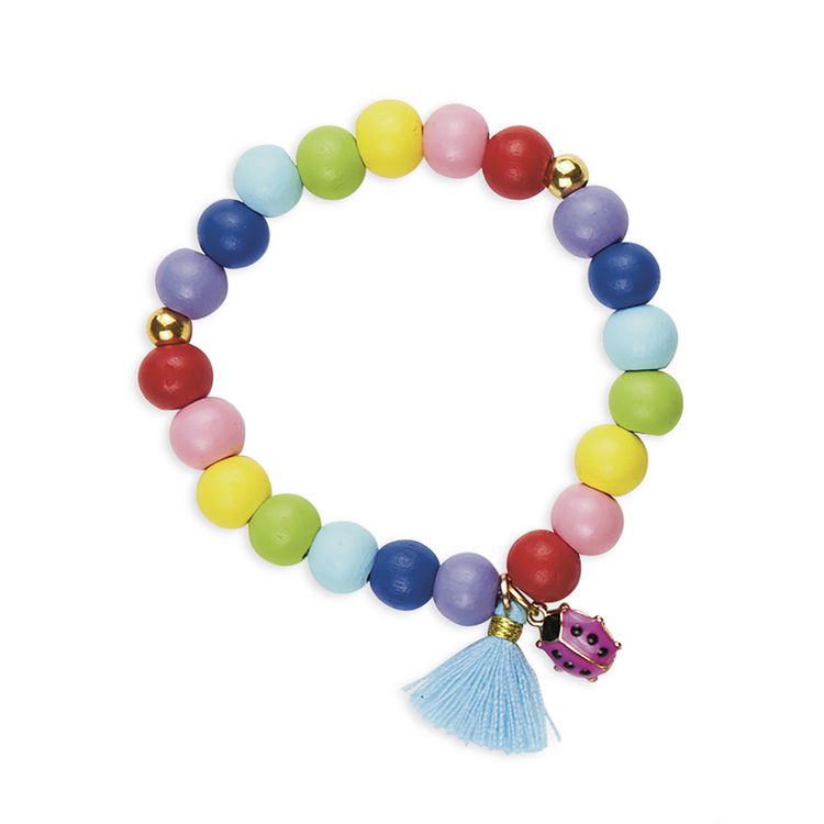 Produktbild: Bastel-Schmuckset f&uuml;r Kinder mit 3 farbenfrohen Regenbogen-Schmuckst&uuml;cken