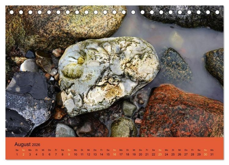 Produktbild: EIN STEIN SEIN (Tischkalender 2026 DIN A5 quer), CALVENDO Monatskalender