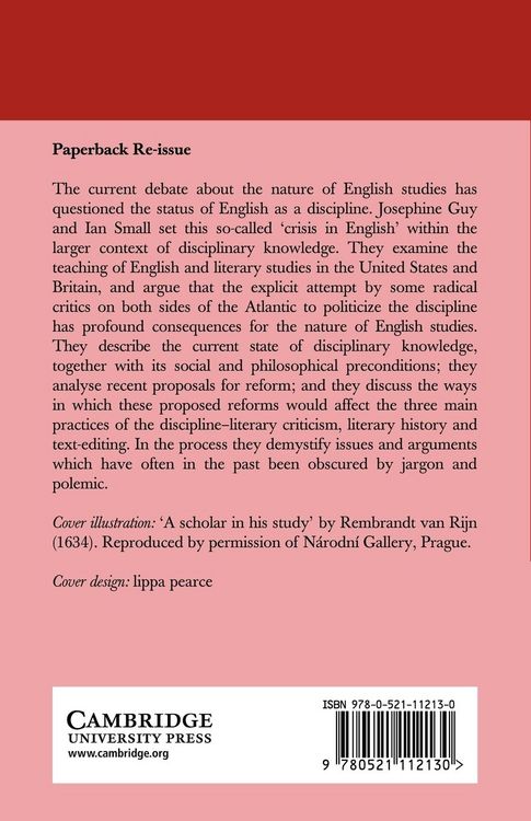 Produktbild: Politics and Value in English Studies